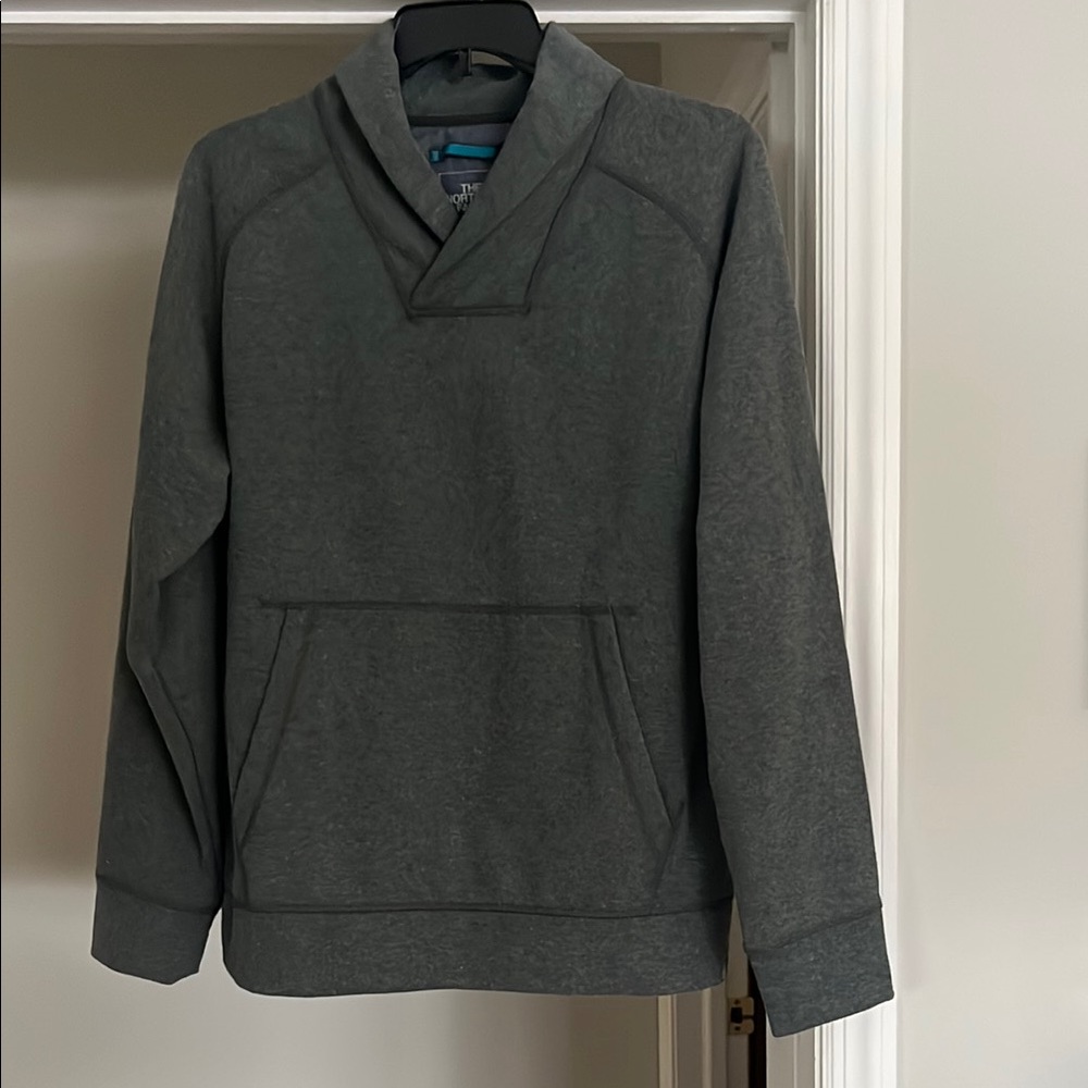 North Face Gray Pullover Sweatshirt